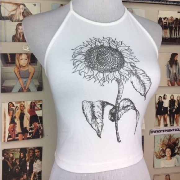 Brandy Melville Tops - 🌟MAKE AN OFFER🌟 BRANDY MELVILLE sunflower sachi